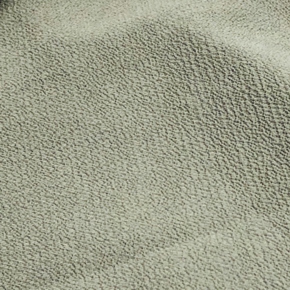 Olive green military abstract button down blouse - Picture 6 of 6